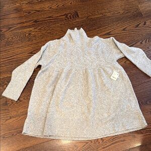 Cozy Gray Knit  Dress